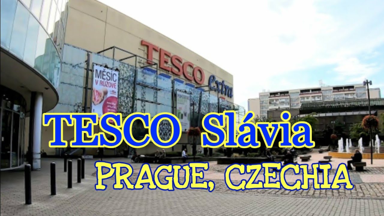 Prague Tour, Walking Along to TESCO Sl&aacute;via | Walking Tour PRAGUE CZECH REPUBLIC