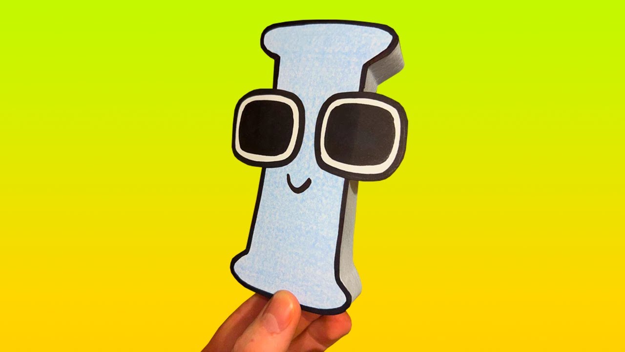 Paper Craft | GREEK Alphabet Lore IOTA | &Iota;