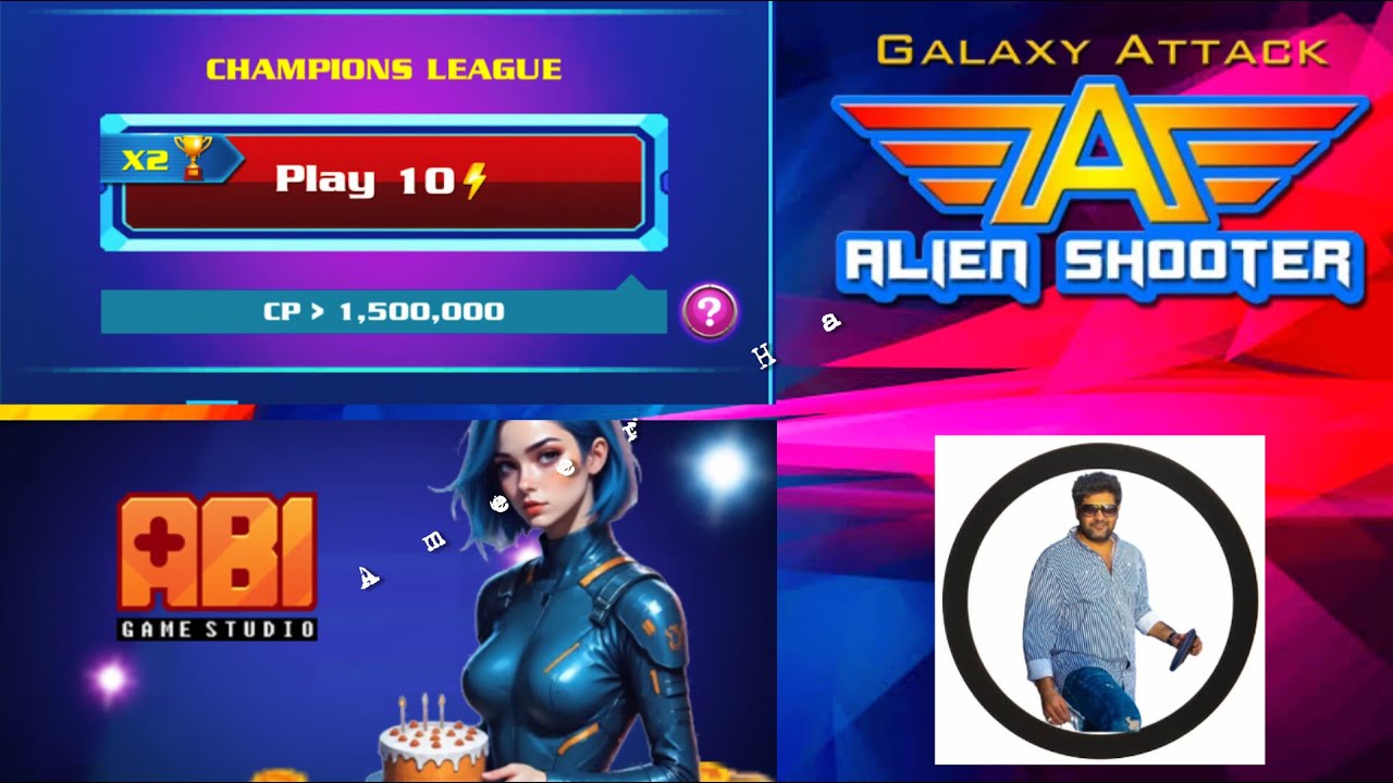 Galaxy Attack Alien Shooter Pvp Mode Champion League 1vs1