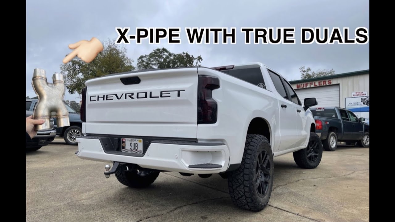 Adding a X-PIPE to my True Dual Exhaust!!