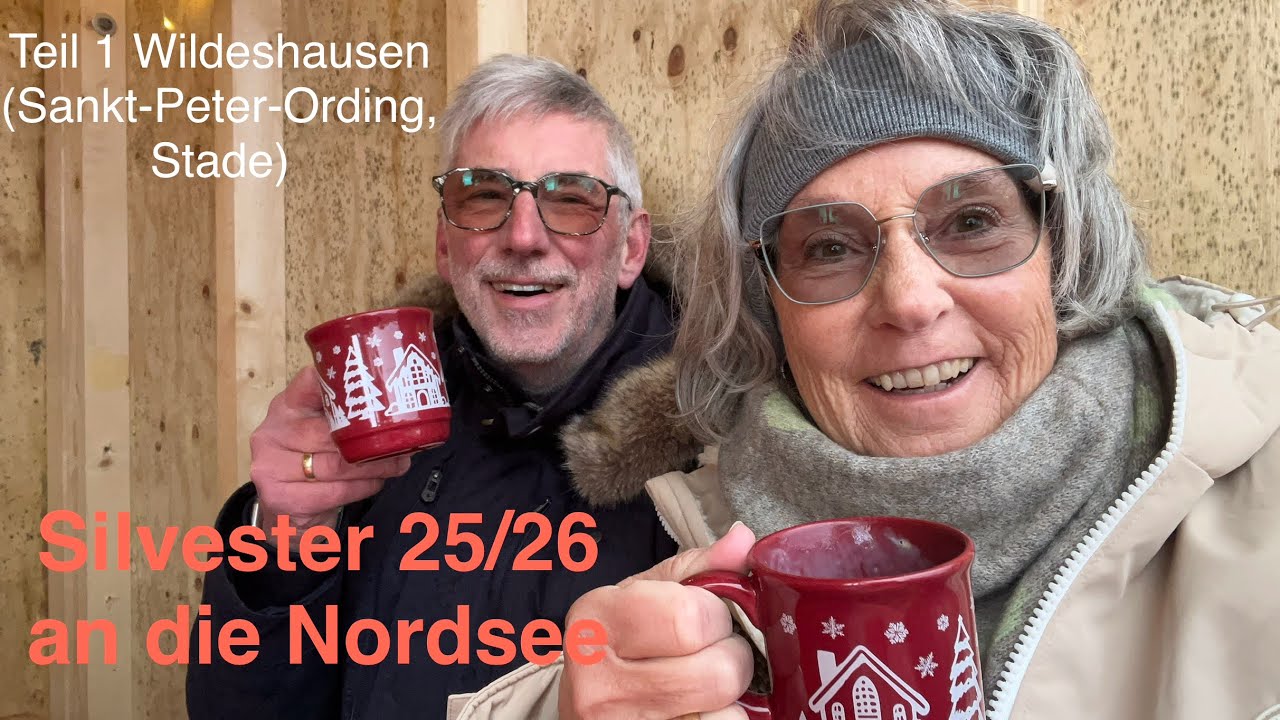 Silvester 25/26 an die Nordsee. Teil 1 Wildeshausen Stellplatz an der A1 (Sankt-Peter-Ording, Stade)