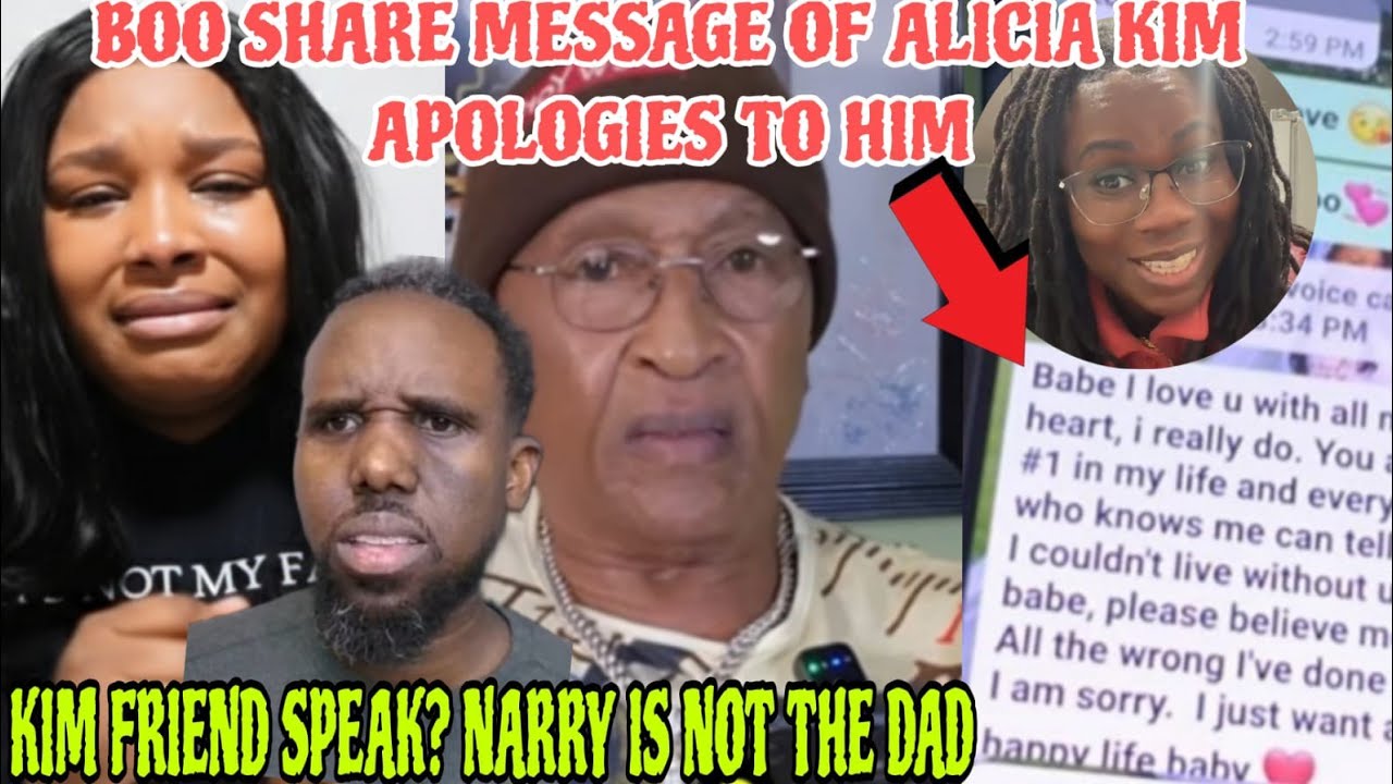 Boo Exp0se Alicia kim Apologize to him. Speak Immigration omg is she a friend?