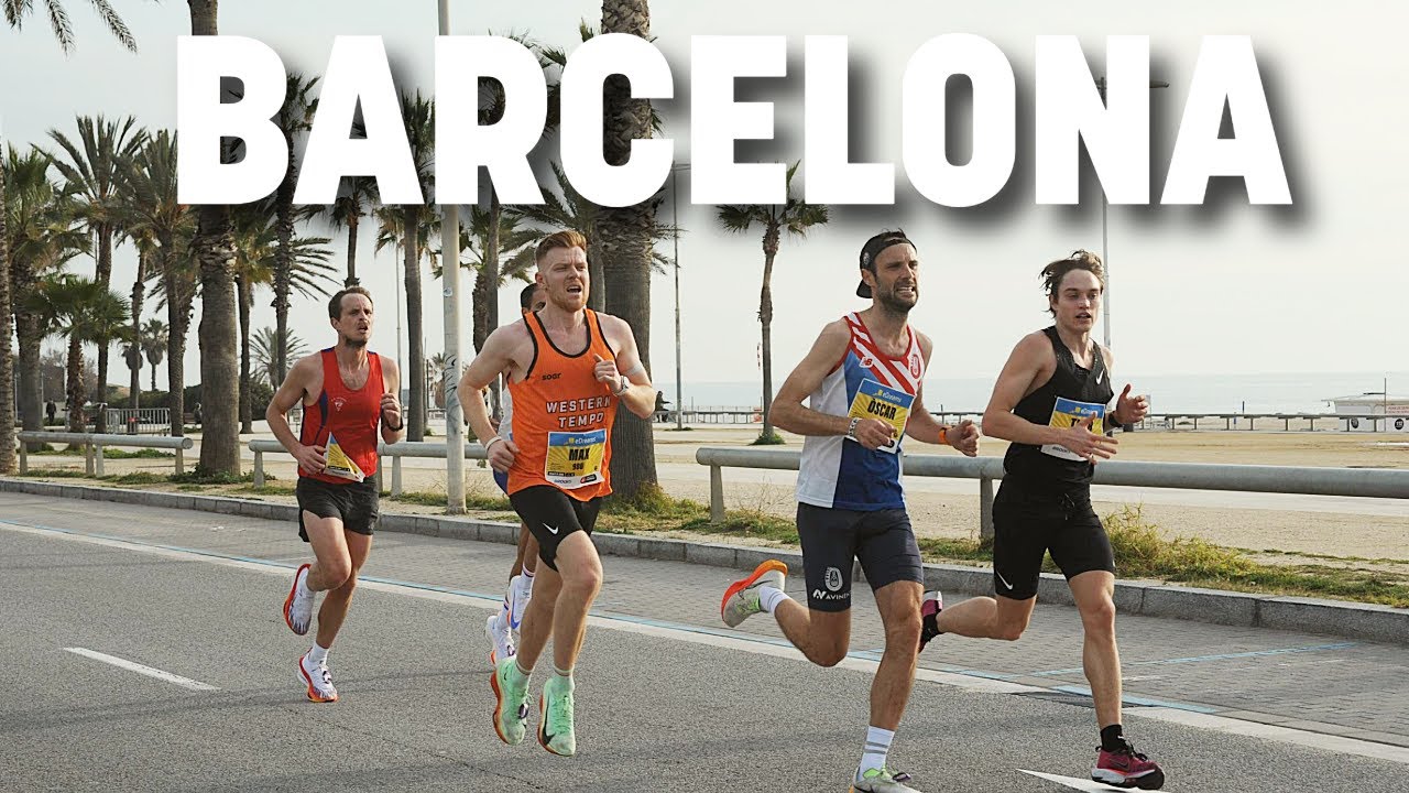 BARCELONA Half Marathon | Can I BREAK 70??