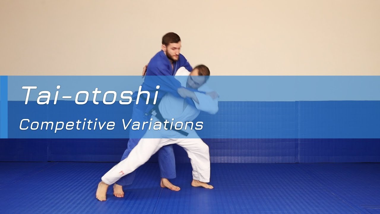 Tai-otoshi - Competitive variations