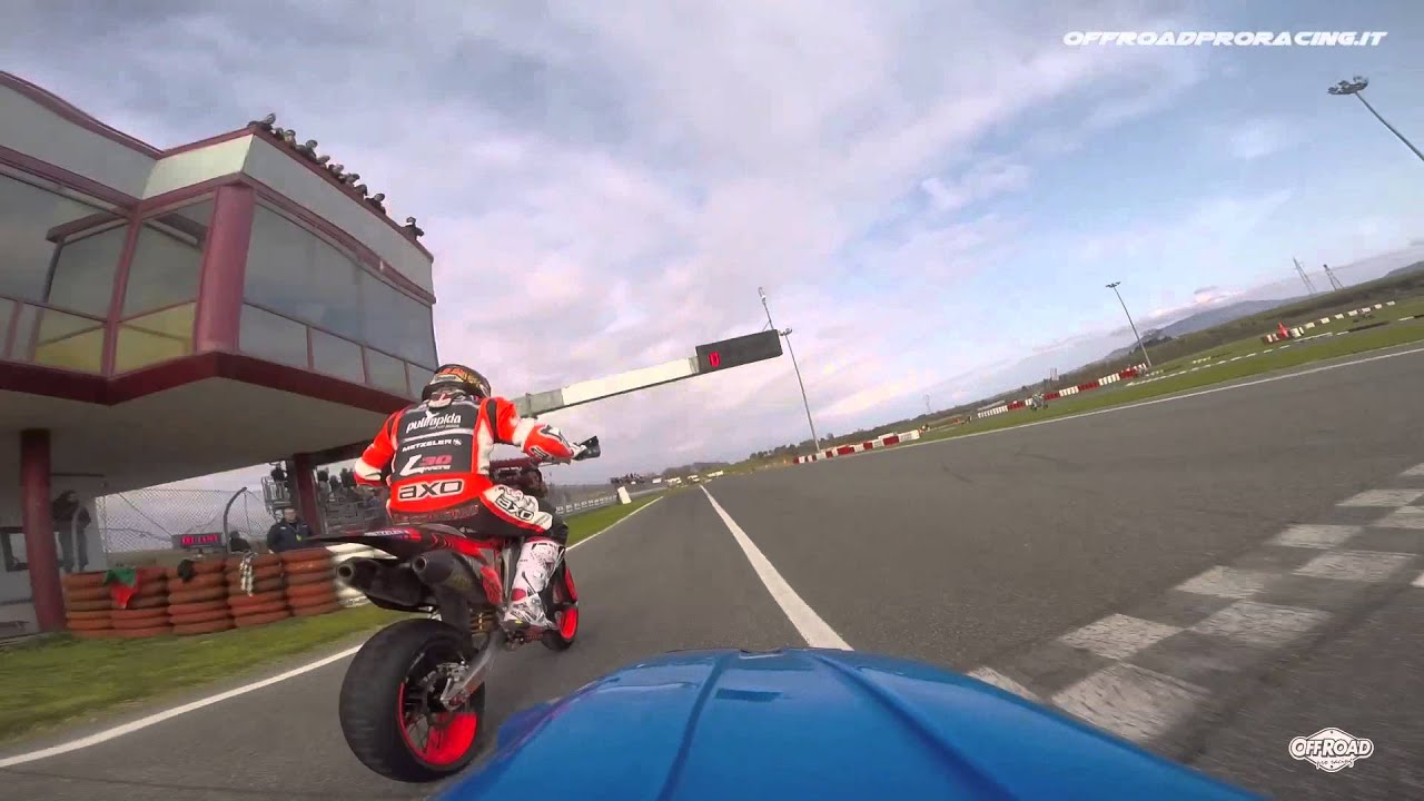 SuperMoto Series GOPRO onboard Lap Thomas CHAREYRE Gara 2