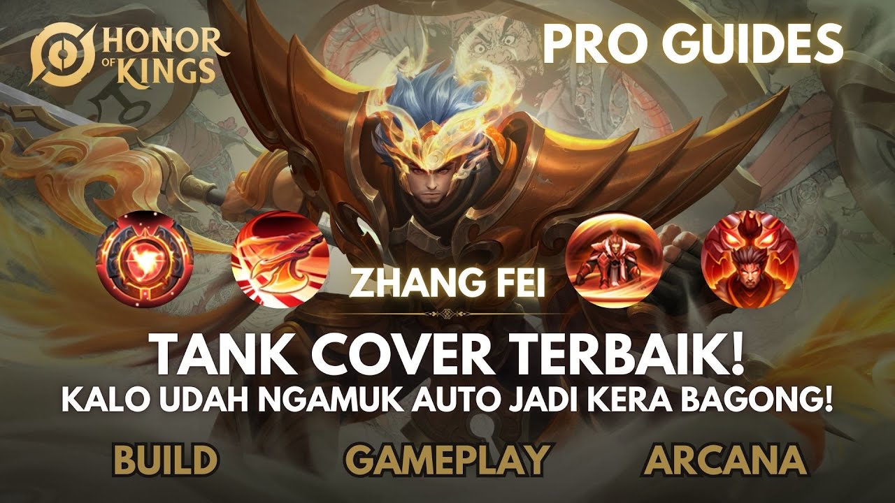 ZHANG FEI FIX ROAMER TERBAIK SAAT INI! TEBEL BANGET KALO UDAH MODE KERA! | Honor of Kings Indonesia
