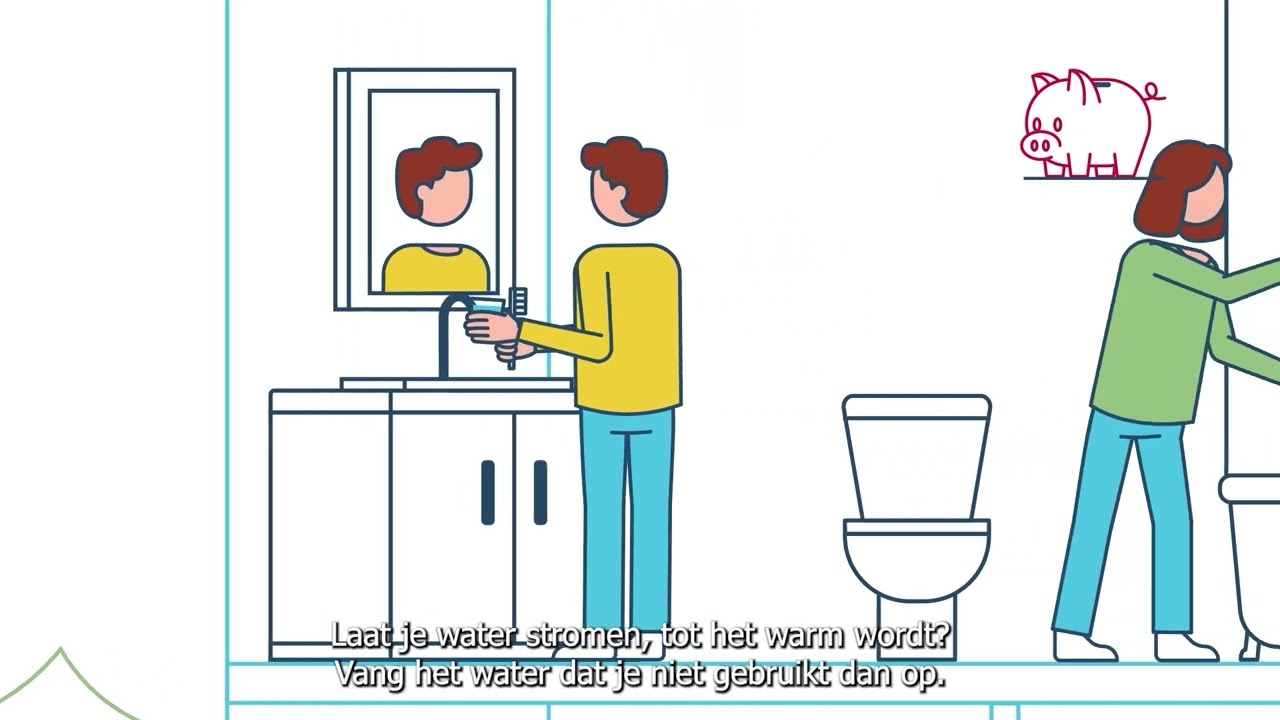 Tips om water te besparen in huis