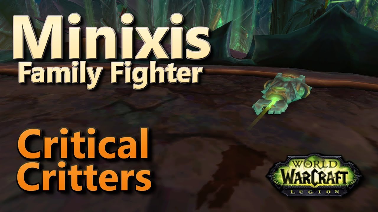 Minixis Critical Critters Family Fighter