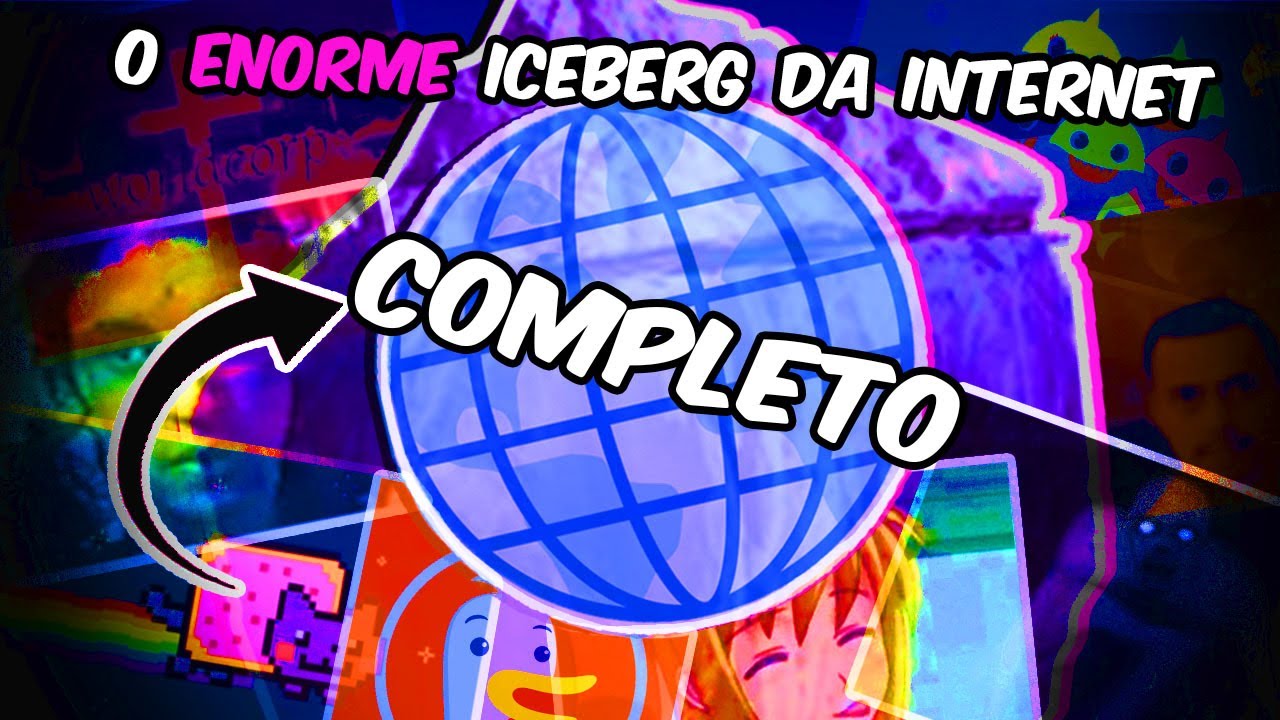 Explorando O ENORME Iceberg da INTERNET - COMPLETO