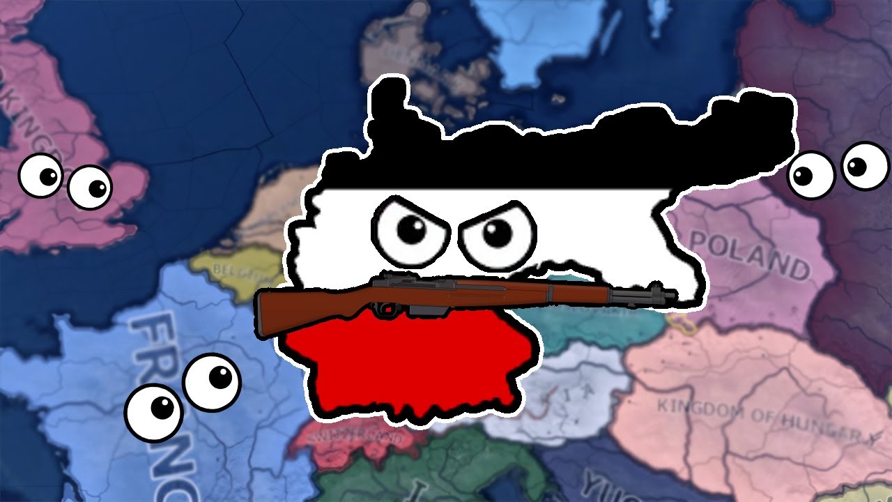 German Empire in HOI4 be like...