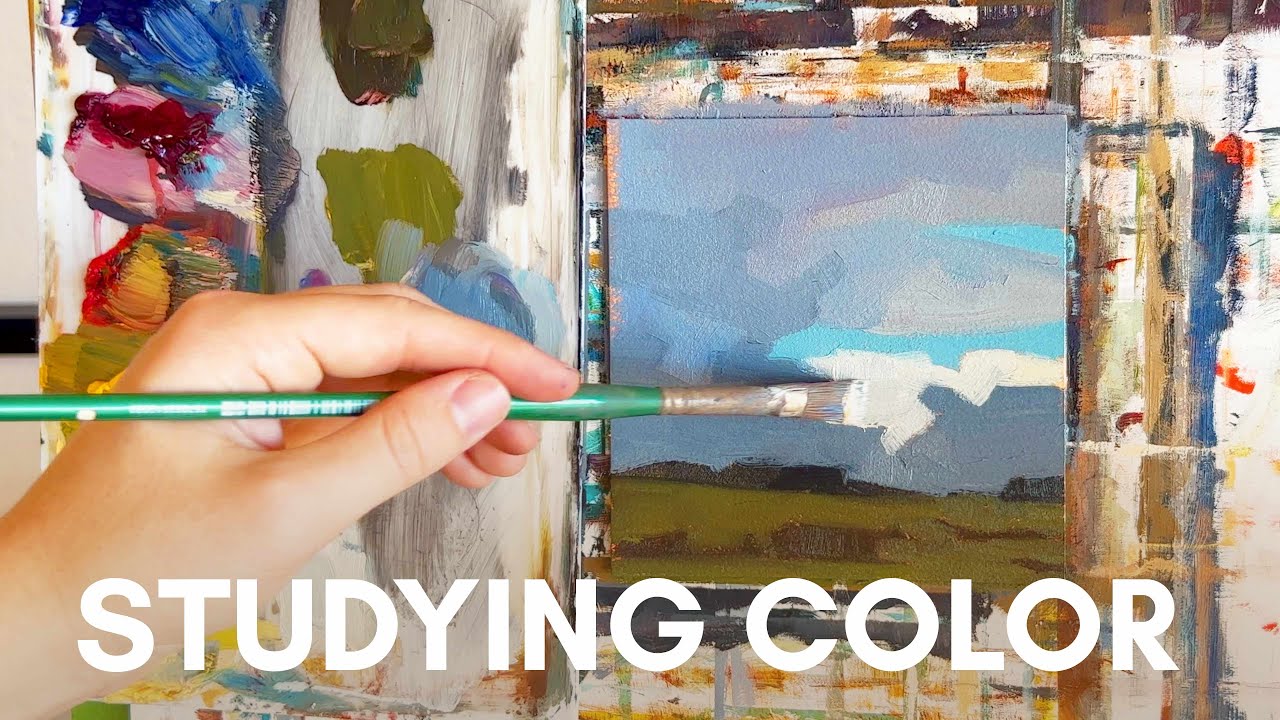 Color studies for better painting ◇ Improve your painting with color studies