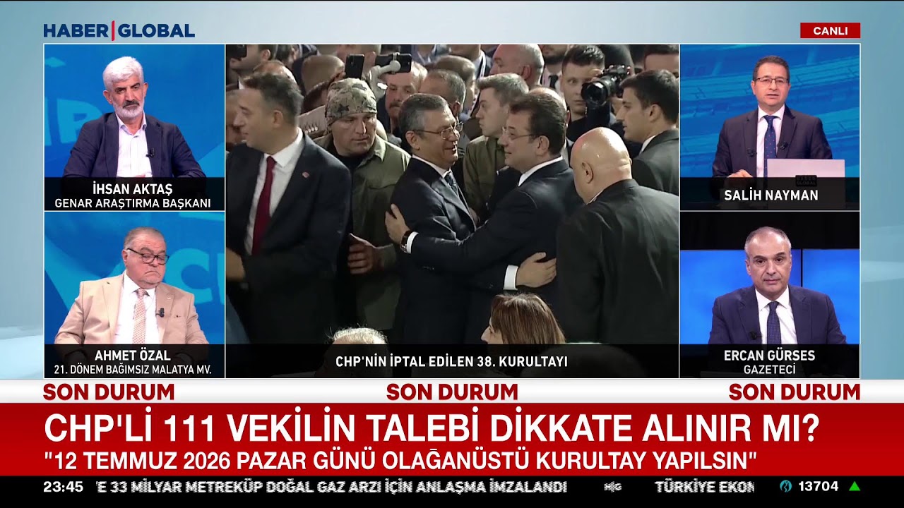 CANLI YAYIN | Kılı&ccedil;daroğlu CHP Grup Toplantısına Engel Olur Mu? Salih Nayman ile Neden?