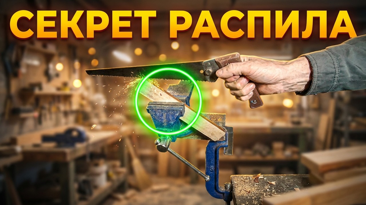 Как точно и просто роспустить доску, брус, бревно