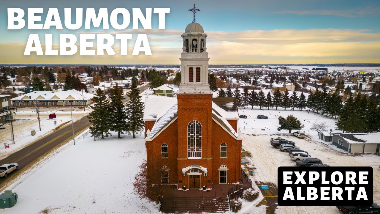 4K Cinematic Drone Footage | Beaumont, Alberta | Canada | Town Reel