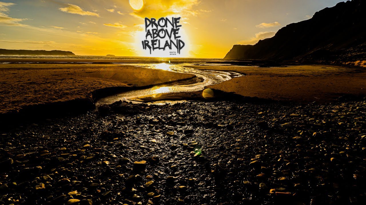 Drone Above Five Finger Strand Epic - Inishowen Peninsula · County Donegal