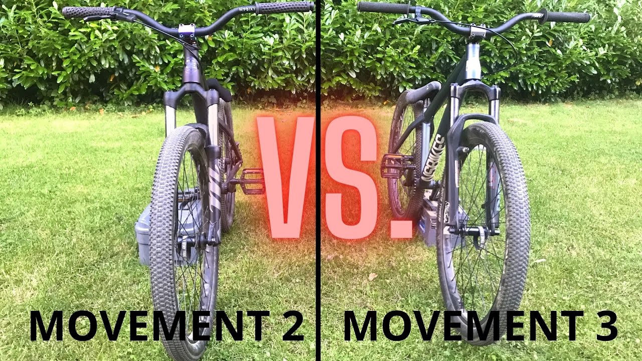 NS BIKES MOVEMENT 2 VS. MOVEMENT 3
