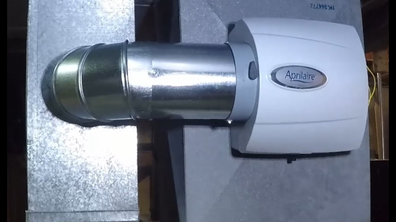 Whole Home Humidifier Install (Aprilaire 500M Controlled By Ecobee 5 Thermostat)