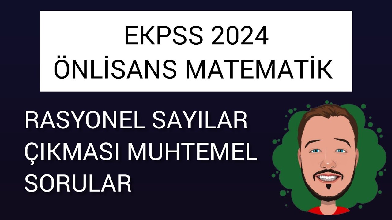 EKPSS MATEMATİK ÖNLİSANS - RASYONEL SAYILAR