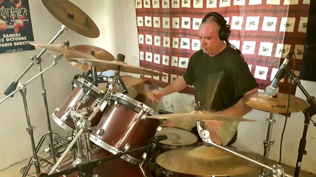 Carcass - Incarnated Solvent Abuse drum cover by JaimeTaper