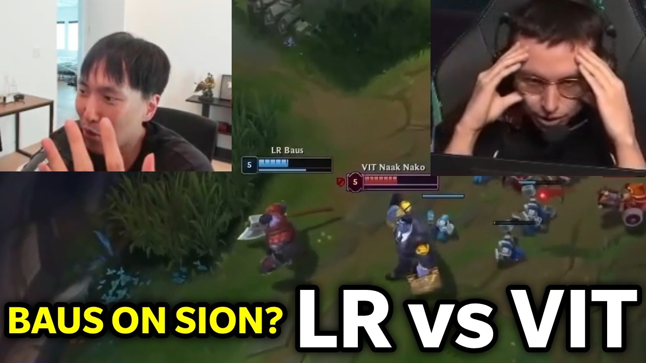 LOS RATONES vs VITALITY PLAYOFFS ON THE LINE - Doublelift Reacts