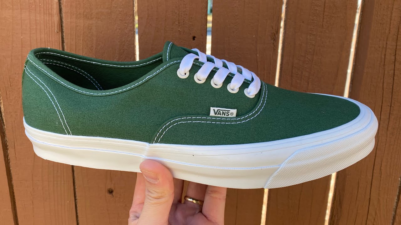 Vans Review: Vans Vault Originals x Museum of Peace & Quiet OG Authentic LX (Green/True White)