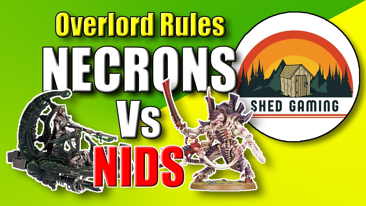 Отчёт о битве Warhammer 40k &mdash; Некроны против Тиранидов (при участии Shed Gaming)