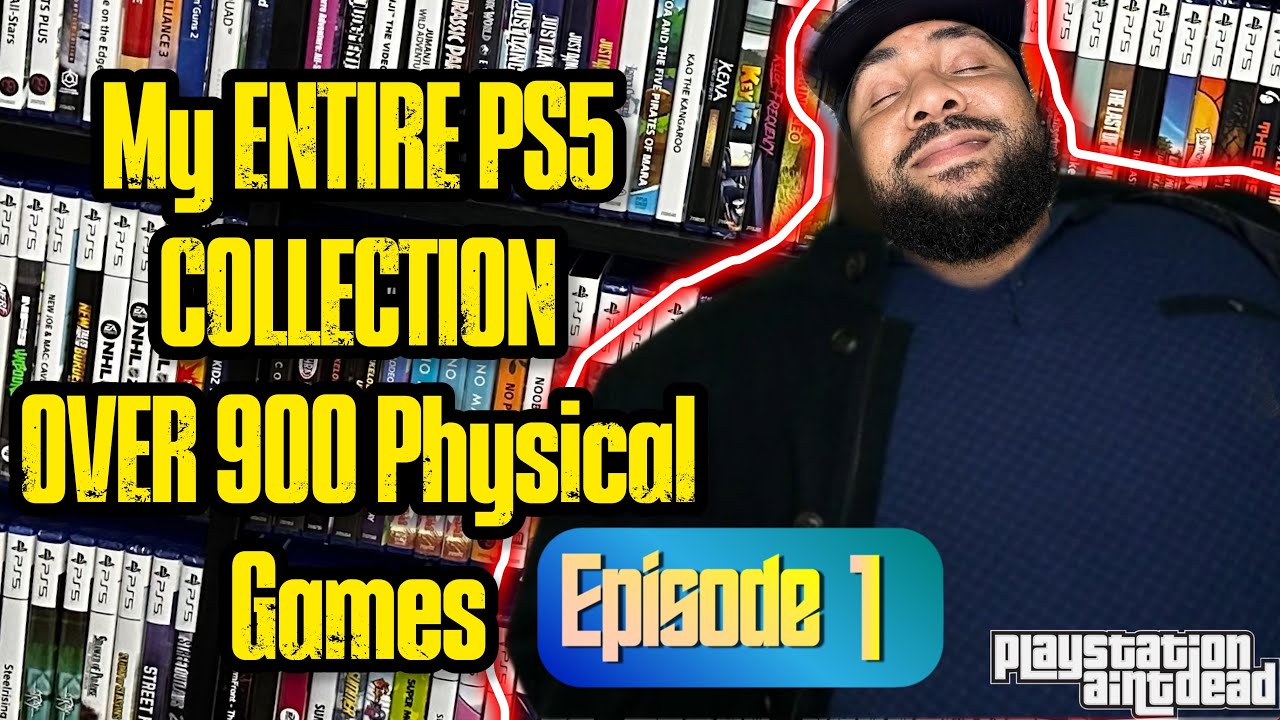 My ENTIRE PS5 Collection: Episode 1 - #-D (December 2023) -PlayStation 5 OVER 900 games