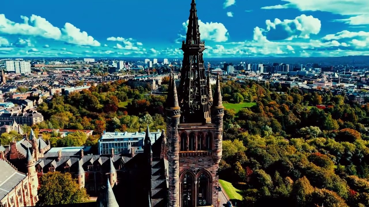 University of Glasgow and Park Circus
