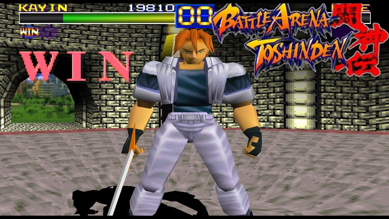 Battle Arena Toshinden |PS1| - Kayin Arcade |Hardest Difficulty| 1080p