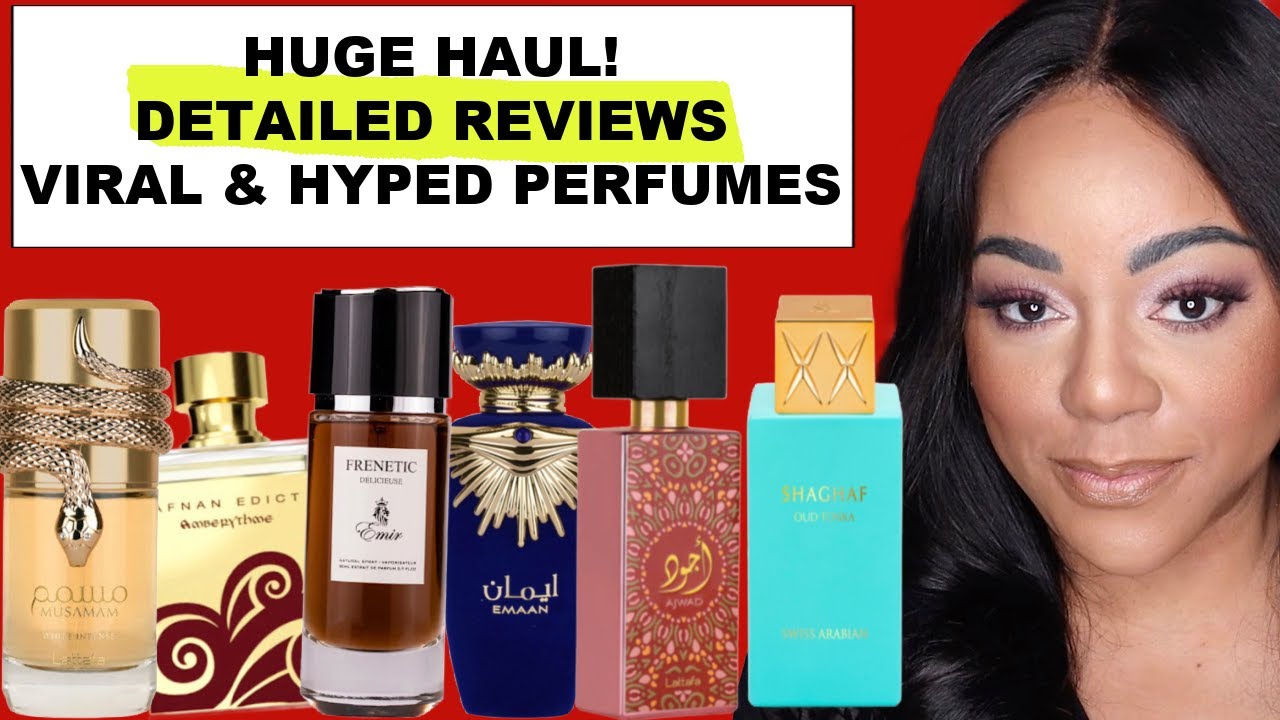 HUGE MIDDLE EASTERN FRAGRANCES HAUL| FOLLOW UP PERFUME DETAILED REVIEWS| 16 OF THE BEST #arahiworld