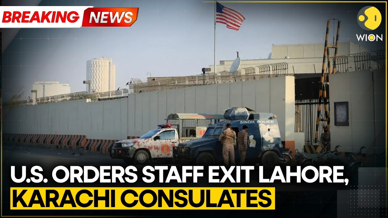 US-Iran War: US Orders Non-Emergency Staff To Leave Consulates In Lahore And Karachi | WION Breaking