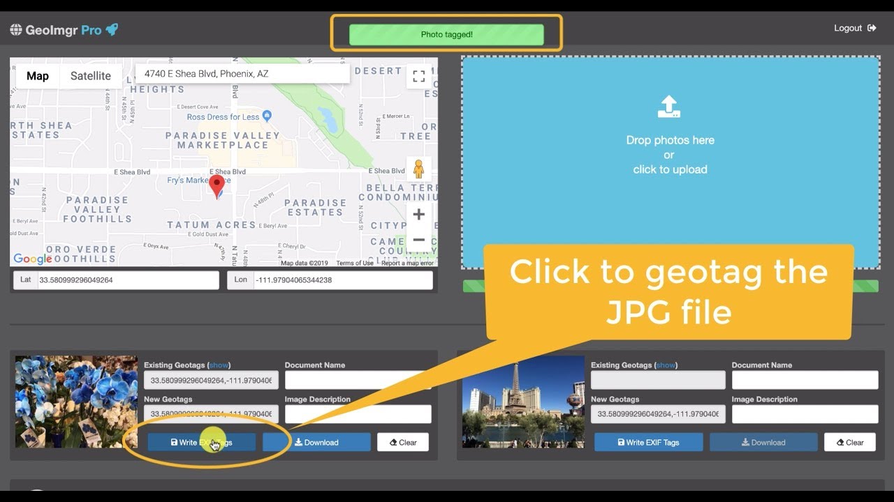 Three simple ways to geotag your photos online