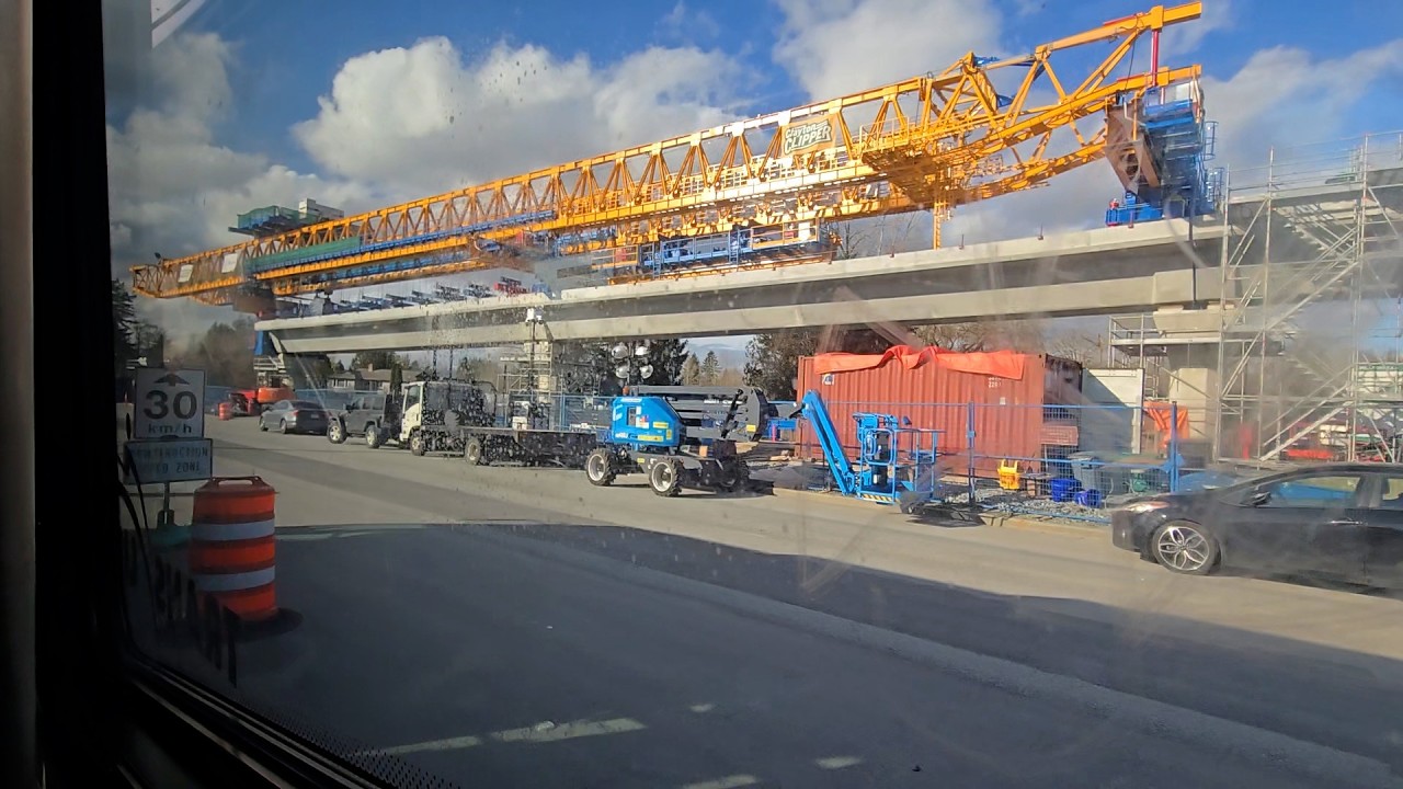 Surrey-Langley Skytrain - Construction Update - March 5th 2026