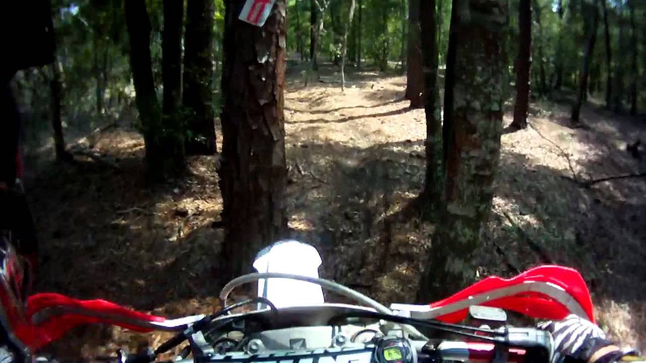 first vid on the 2008crf450.. Croom, cool single track trail. greg melka