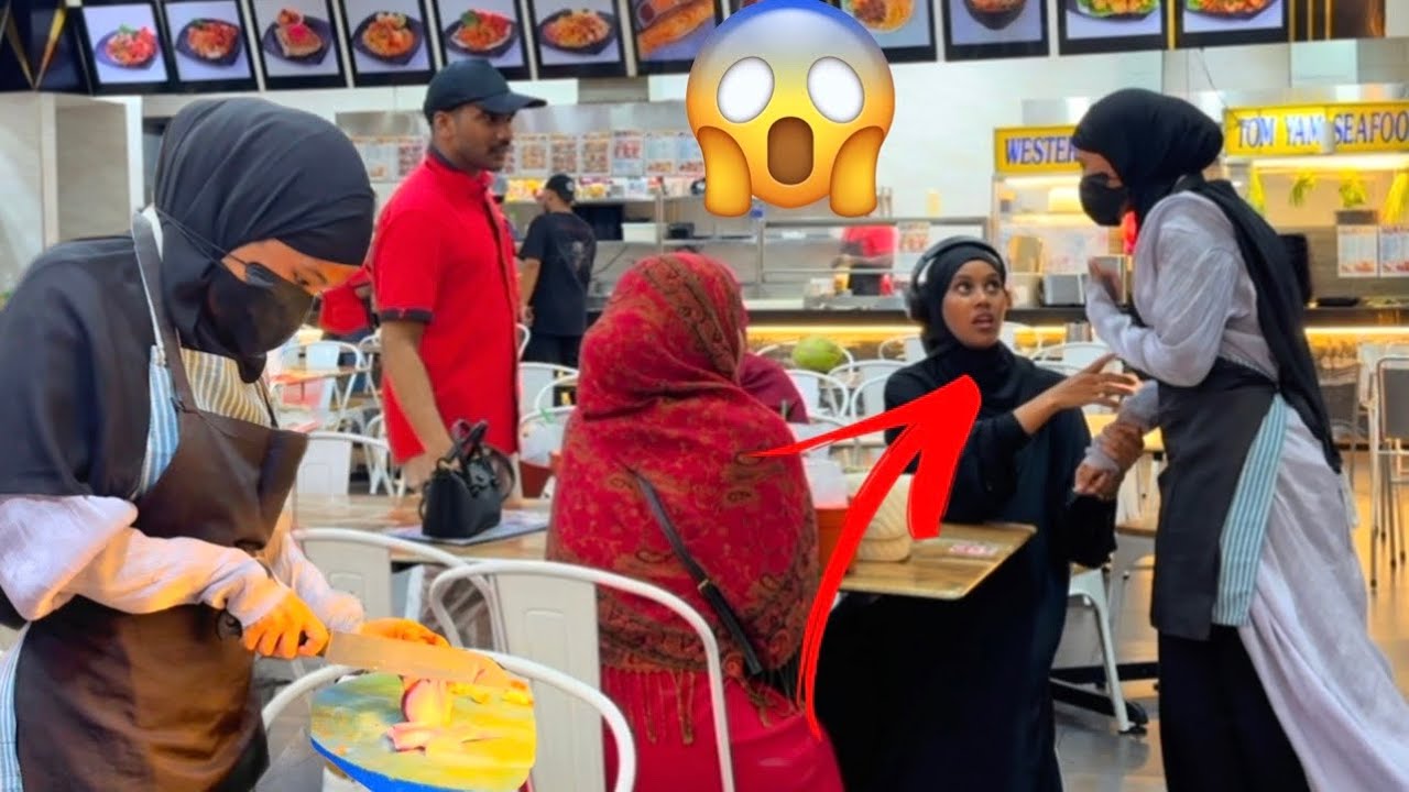 PRANK SAMIA IYO LADAN AYAN SHAQALAHA MAQAYADA ISKAGA DHIGE WAN INKIRAY🥺