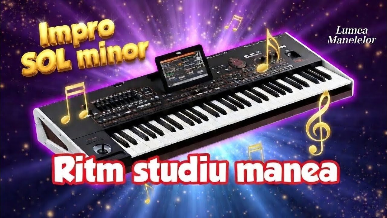 ❌ Ritm Manea Toba Impro Sol Minor ❌ Korg Pa4X