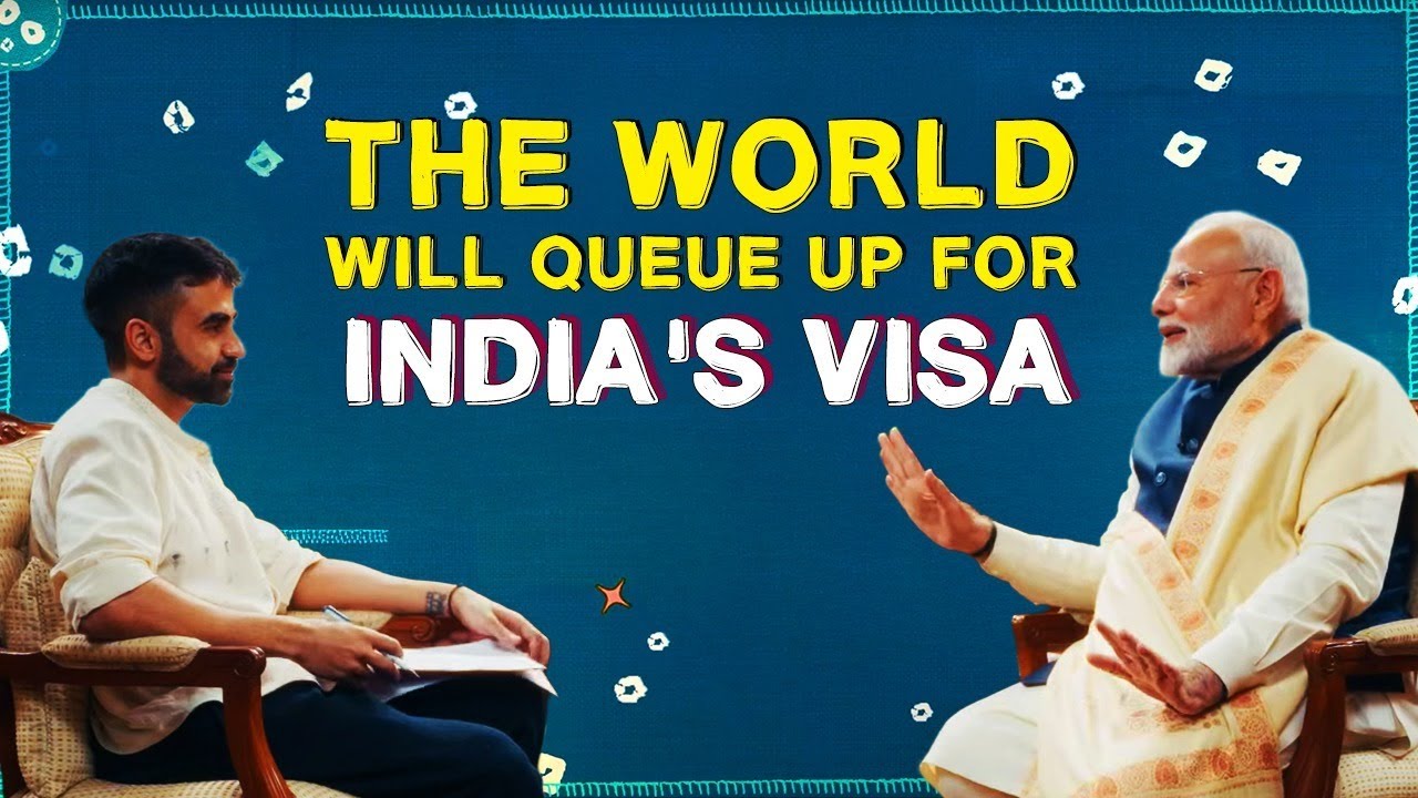 PM Modi on why the world will queue for India's visa!