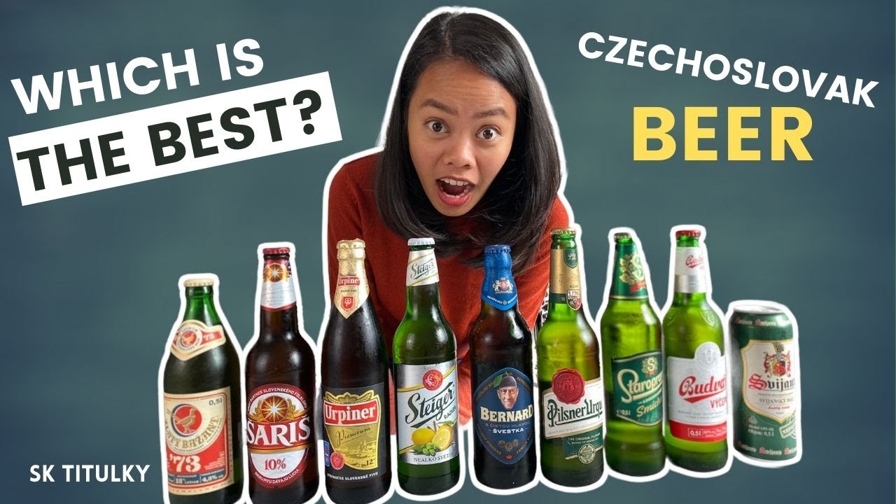 Which is the BEST BEER in Slovakia and Czech? | Československé pivo