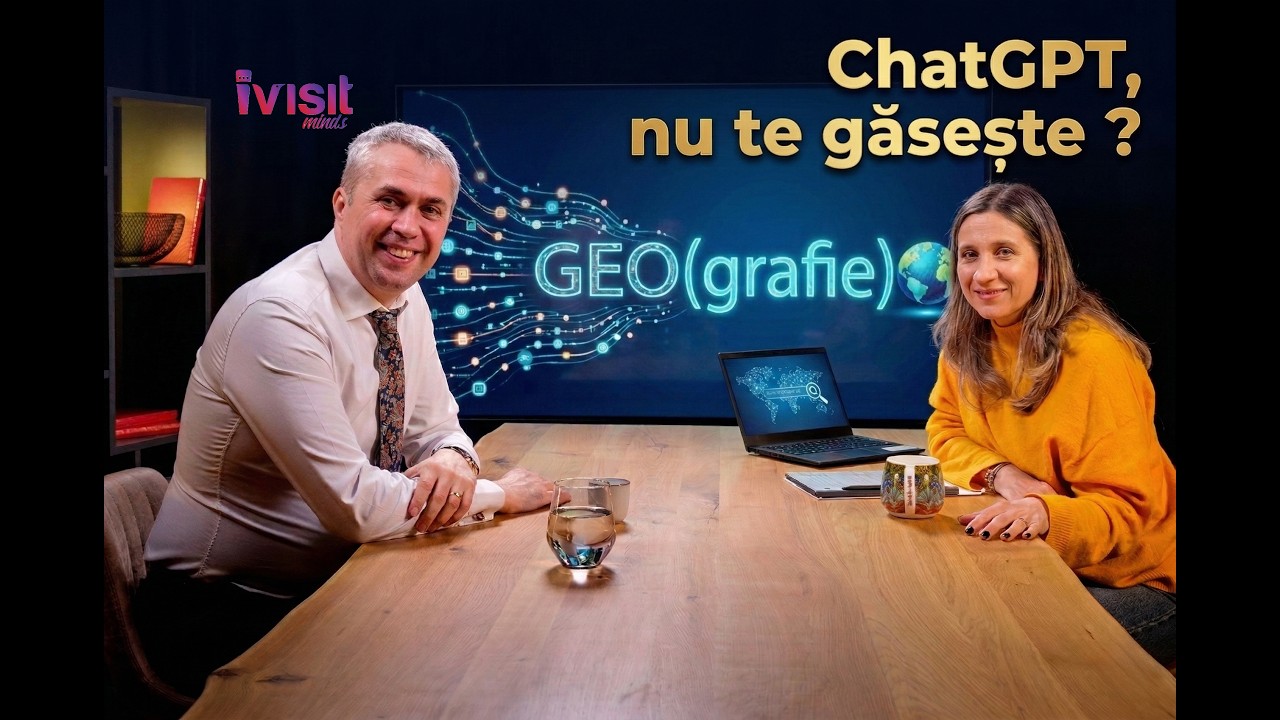 IVisit Minds #ep 1 De ce nu te găsește ChatGPT? Noua GEO(grafie) a internetului | Mihai Vinatoru