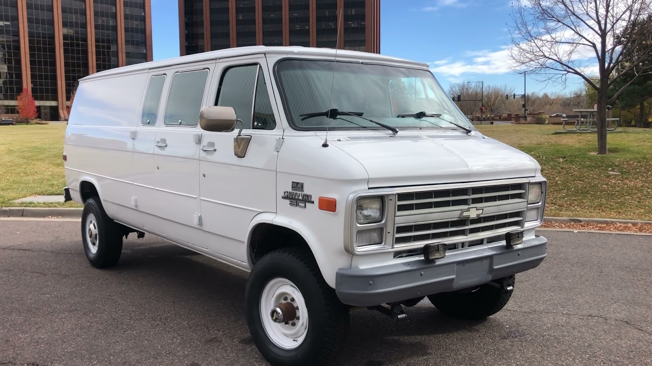 1991 Chevrolet G30 Van Quigley convert 4x4