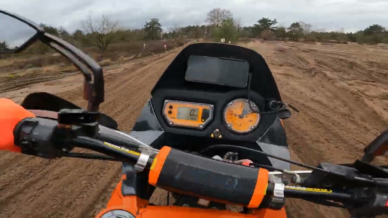 Offroad Eindhoven, rondje afzien op de bigbike KTM 990 adventure op 28-2-2026
