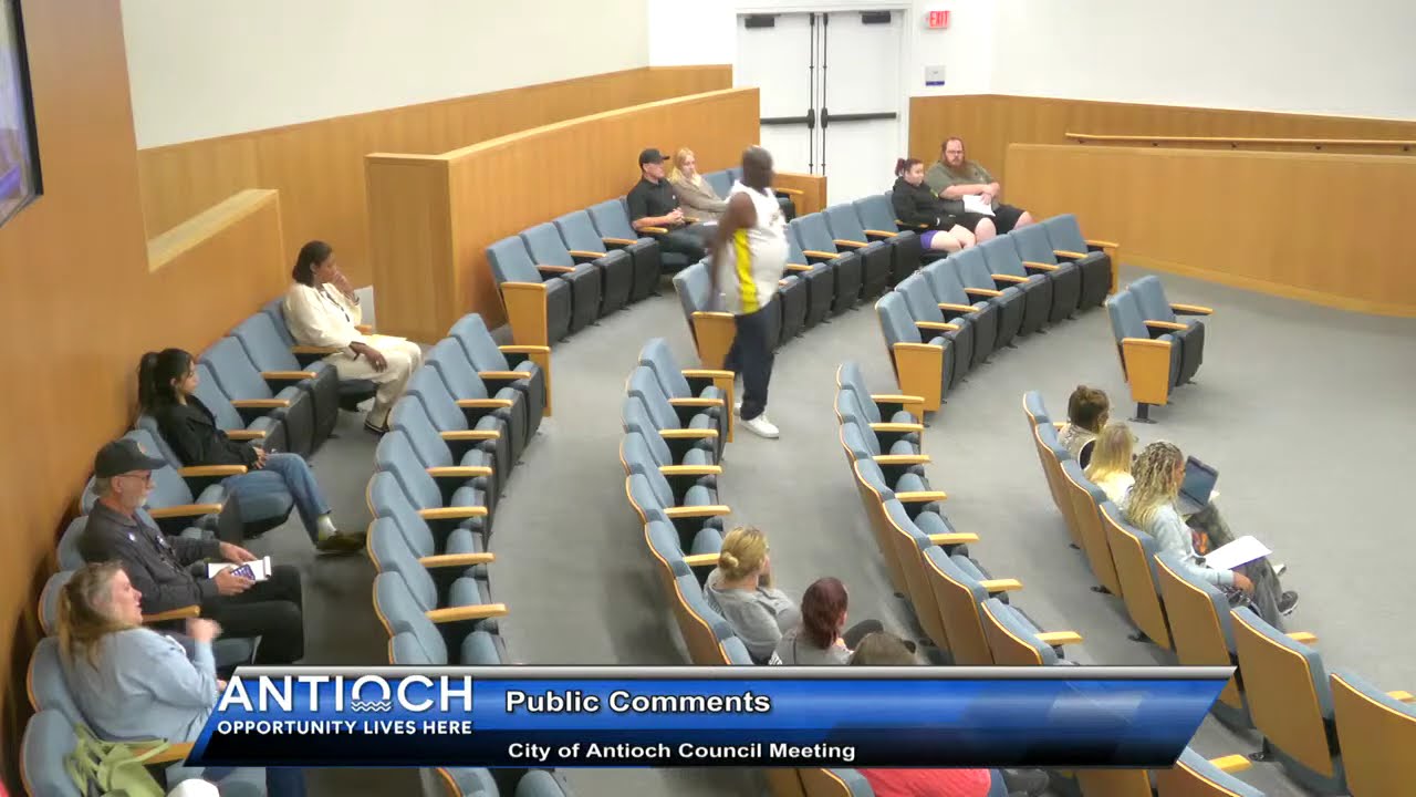 Antioch, CA - Special City Council Meeting - 11/4/2025