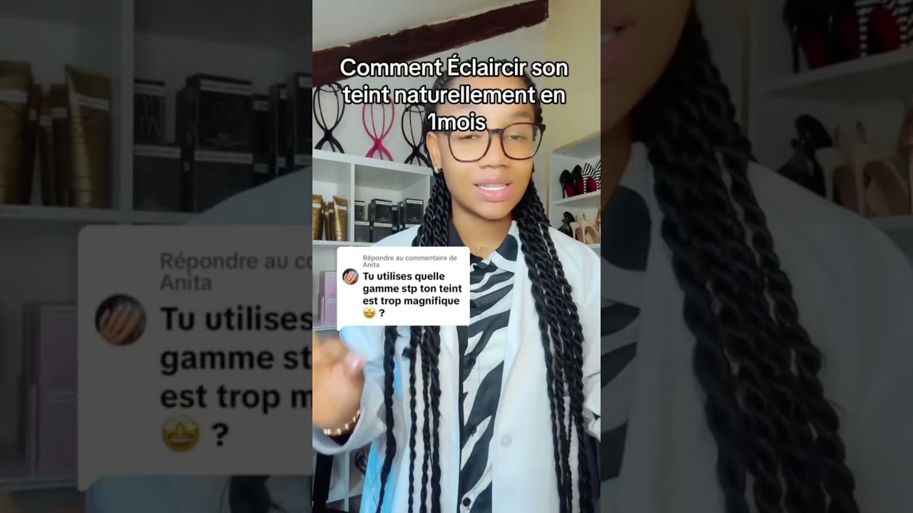 Comment &eacute;claircir son teint en un mois #pourtoi #formationcosmetique #gommagecorps