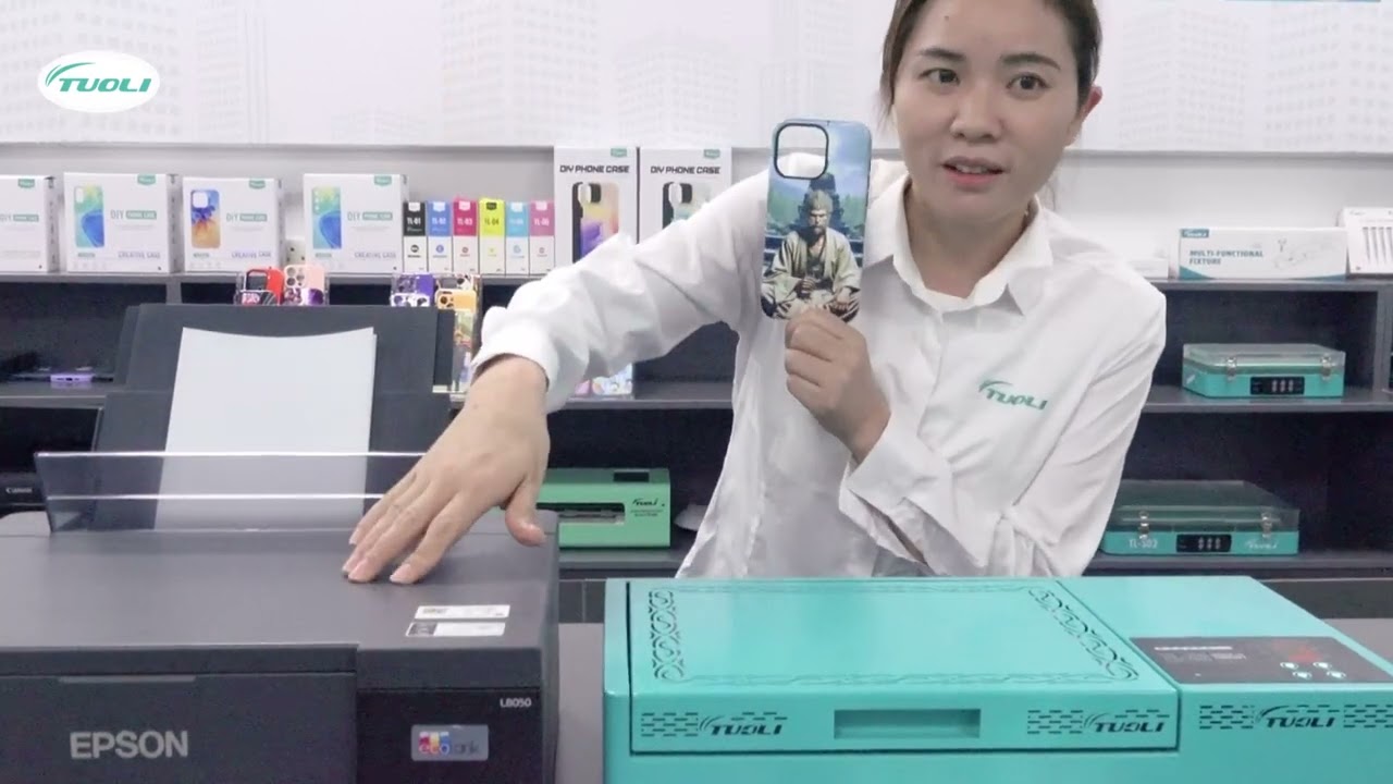 How to Make a Custom Phone Case with TL-X9 Sublimation Machine | Full Tutorial