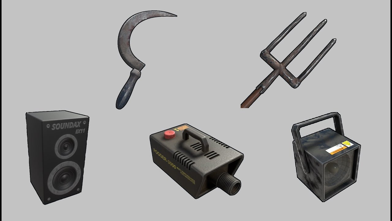 Rust - Генератор тумана, колонка, стробоскоп, вилы, серп!