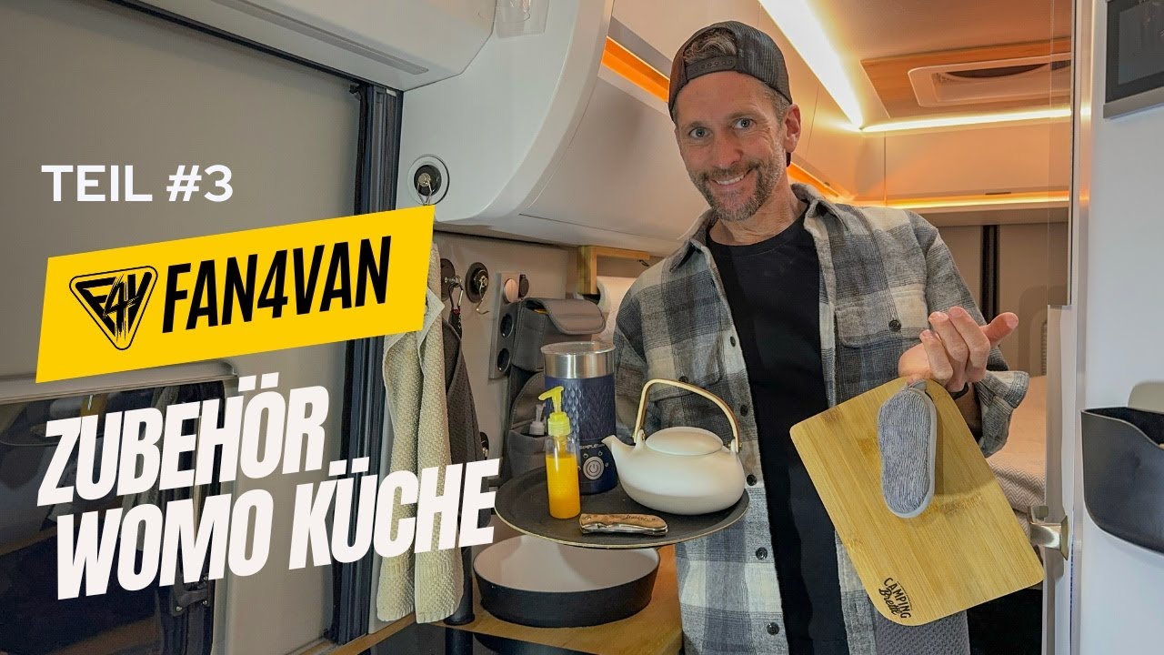 Wohnmobil Zubeh&ouml;r : Das darf in meiner Camper K&uuml;che nicht fehlen!