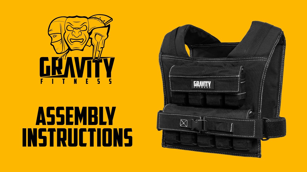 How to assemble your Gravity Fitness Weighted Vest
