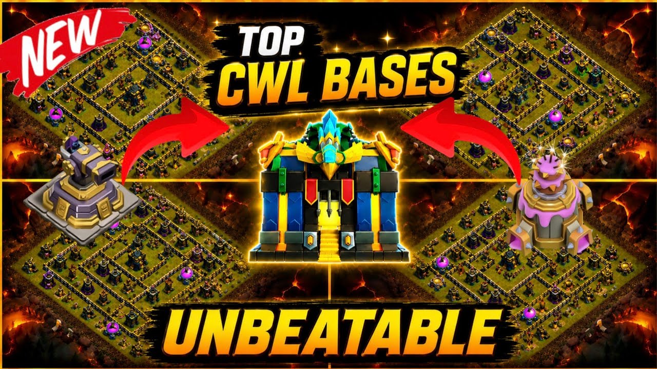 TH17 WAR & LEGEND LEAGUE! 🔥 BEST CWL Bases That NEVER Get 3★ | Clash of Clans