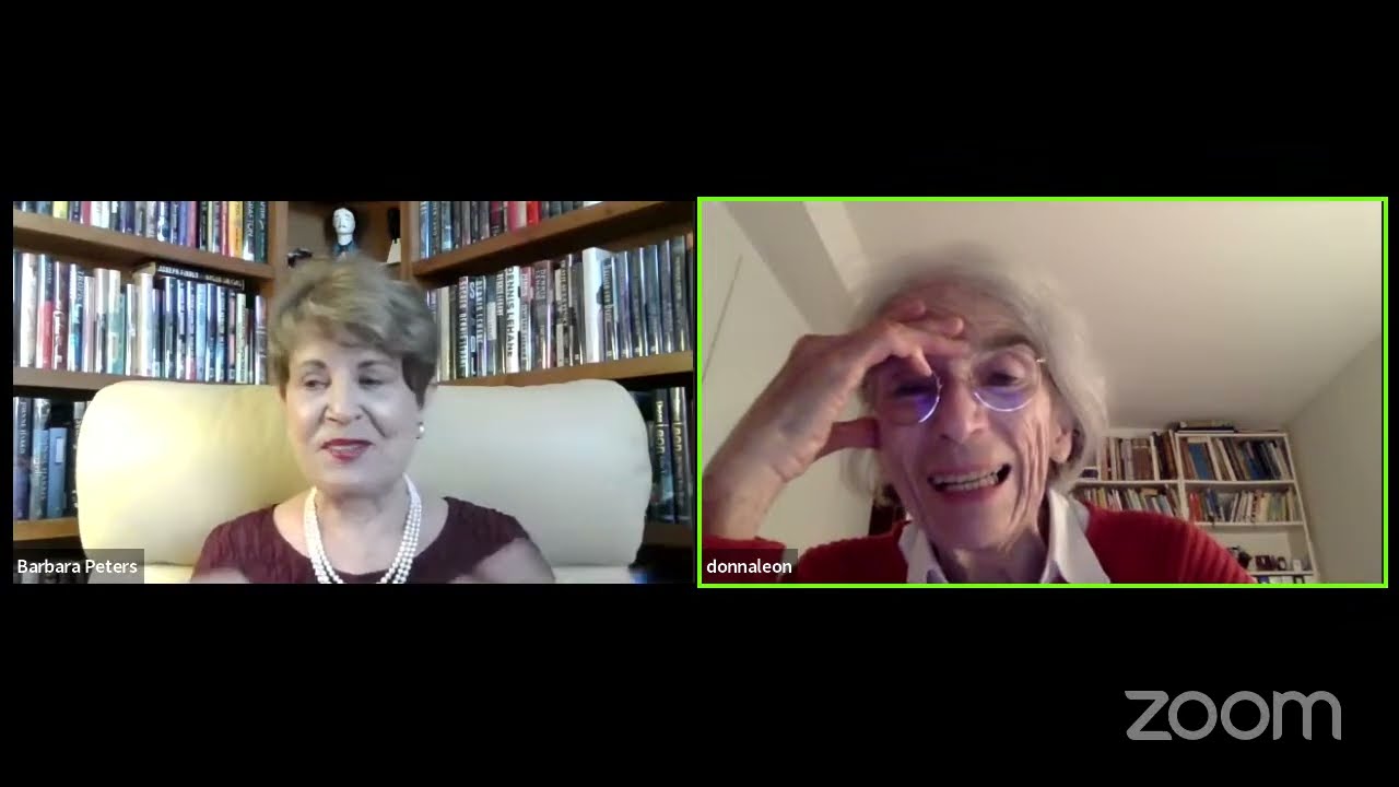 Donna Leon discusses her new memoir, Wandering Through Life.