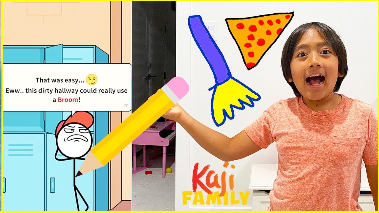 Drawing Story and more fun kids iPad games with Ryan!